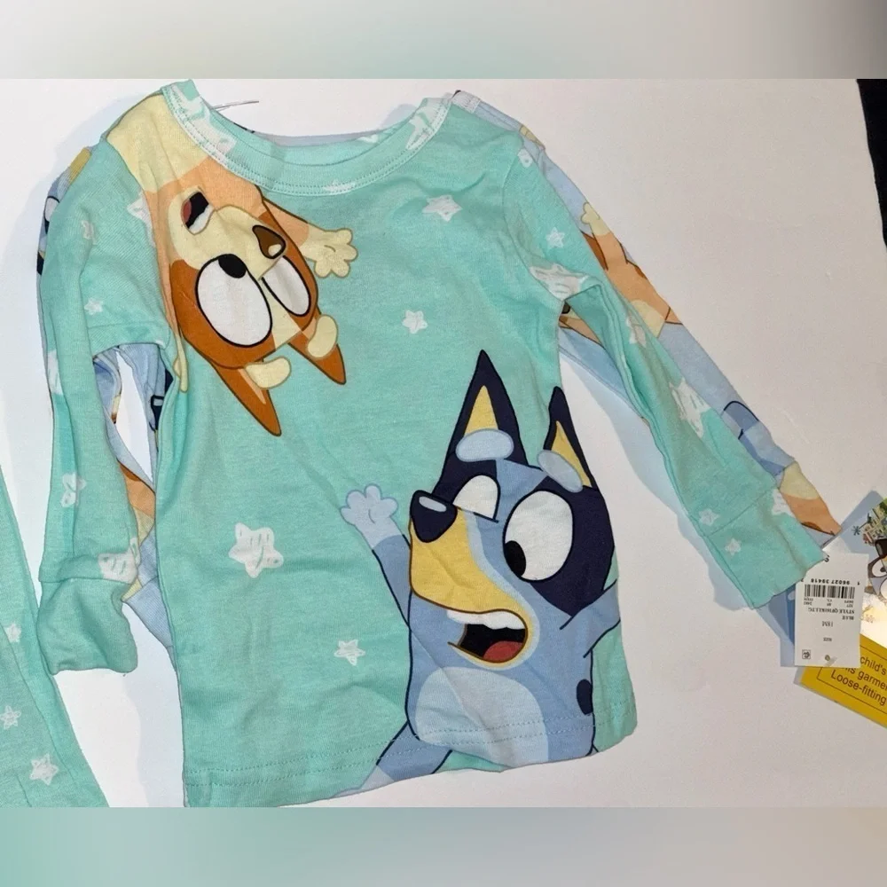 🐶🆕🐶 Bluey Pajama Sets For Kids~ Size 18M, 2 Complete Sets